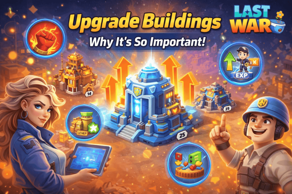 Wie du in Last war deine Gebäude effektiv levelst