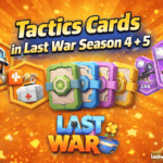 Taktikkarten in Last War update