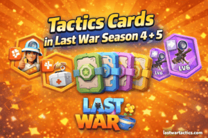 Taktikkarten in Last War update