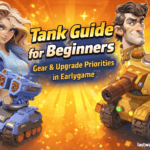 Panzer-Guide für Anfänger in Last War: Survival mit Kimberly und Murphy und Fokus auf Ausrüstung im Earlygame.