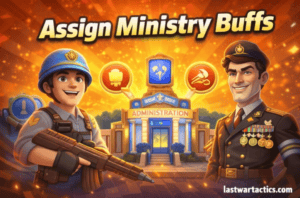 Last War Survival Ministerium schnell anstellen