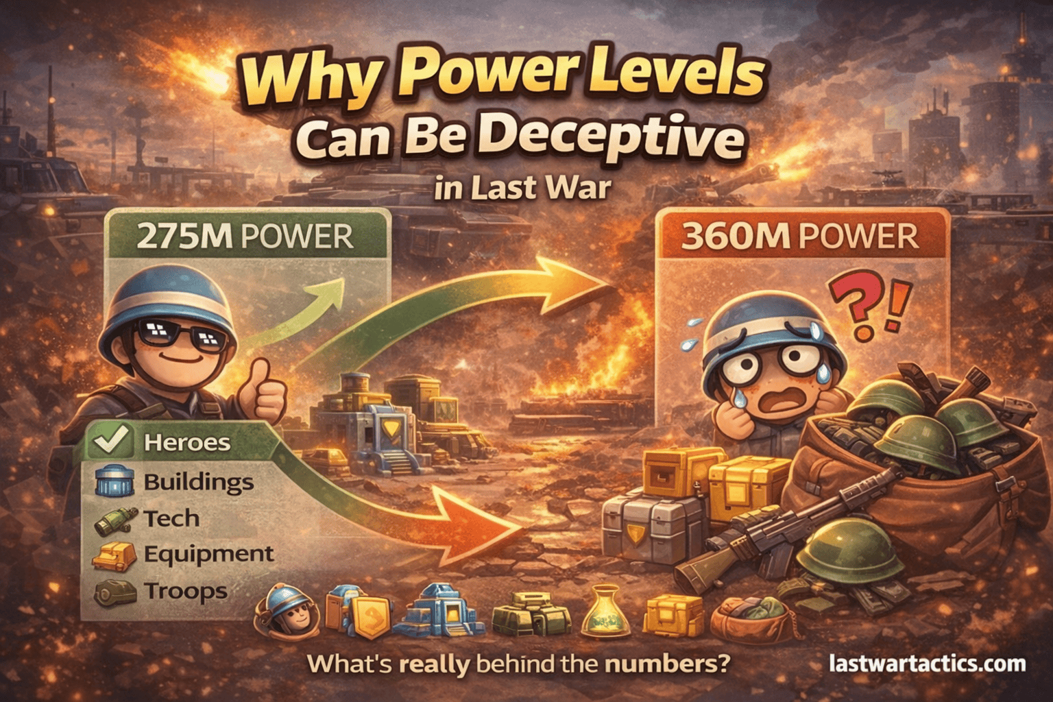 Kampfkraft in LAST WAR